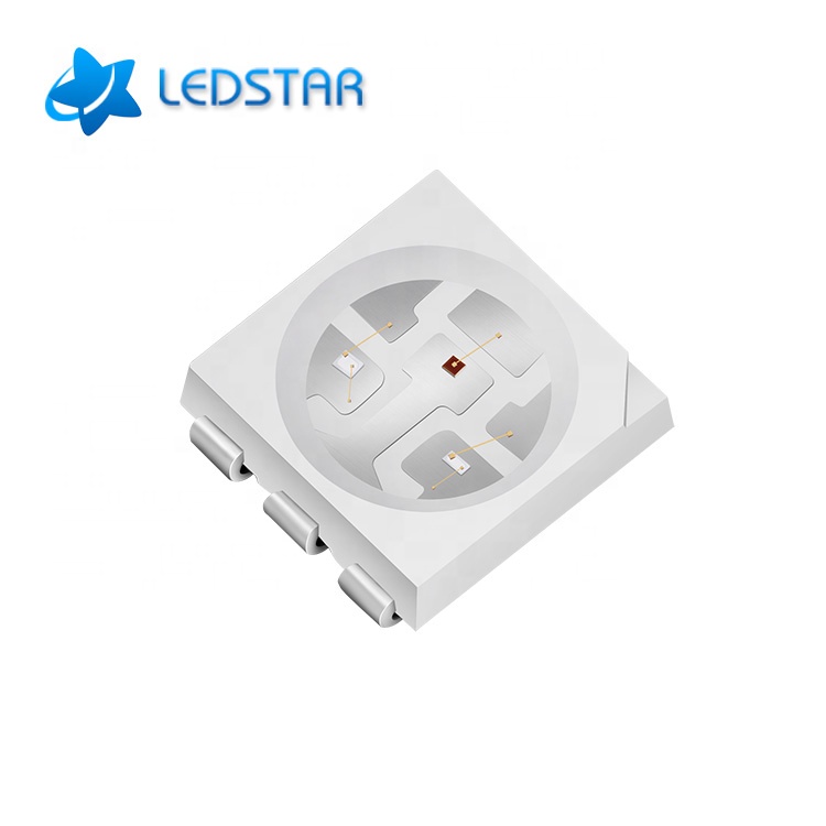 WS2812B IC встроенный 4pin Smart 5v SMD 5050 китайский производитель SMD RGB светодиодный чип