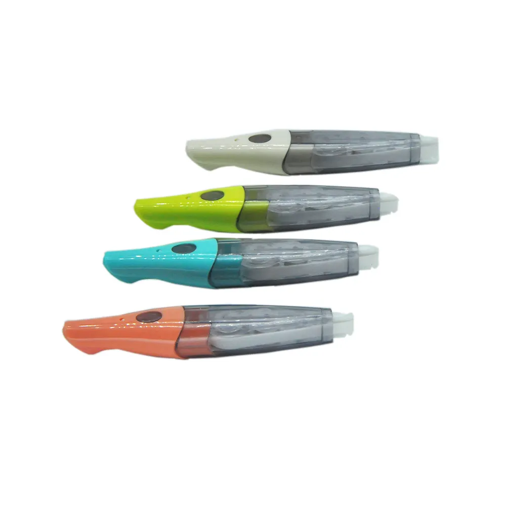 Plastic kids stationery student correction supplies colored correction tape set