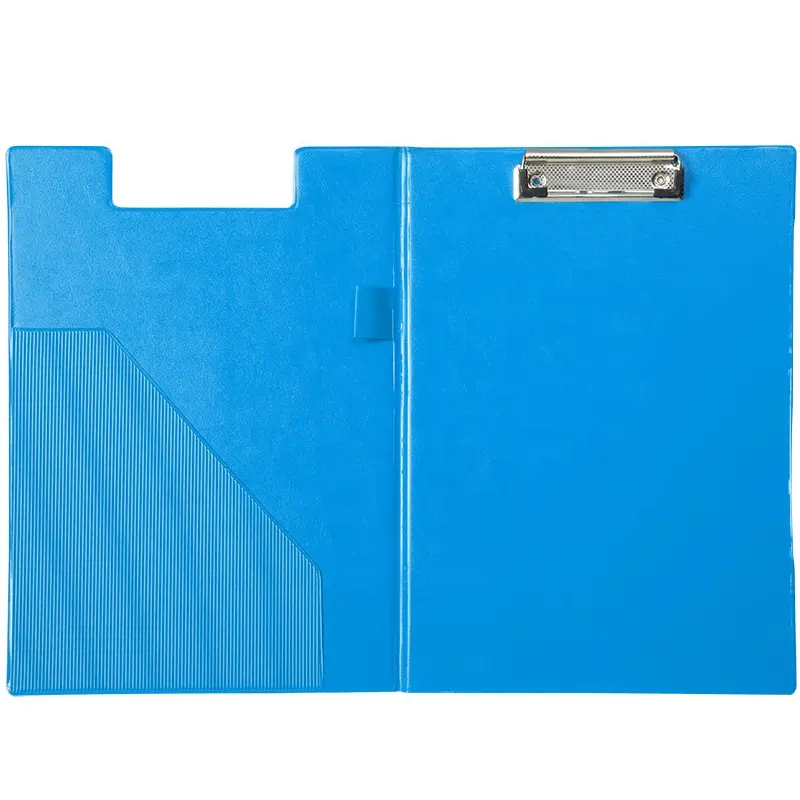 Customized A4 Size School PP Pvc Plastic Folding Clipboard Writing Board