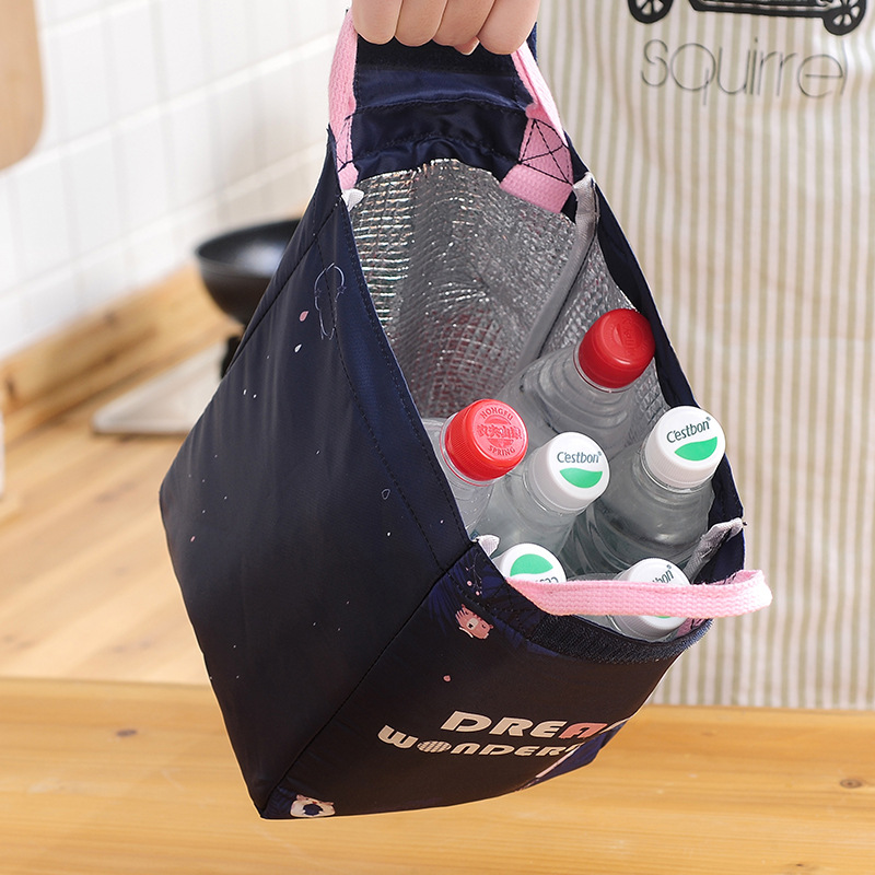 Japanese Unicorn Insulation Bag Primary School Students Insulation Lunch Bag Large Capacity To Work With Rice Portable Lunch Box