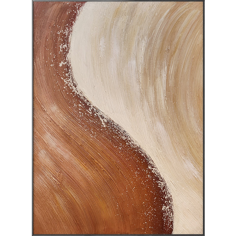 Living room decorative paintings original high end handmade abstract seascape oil painting