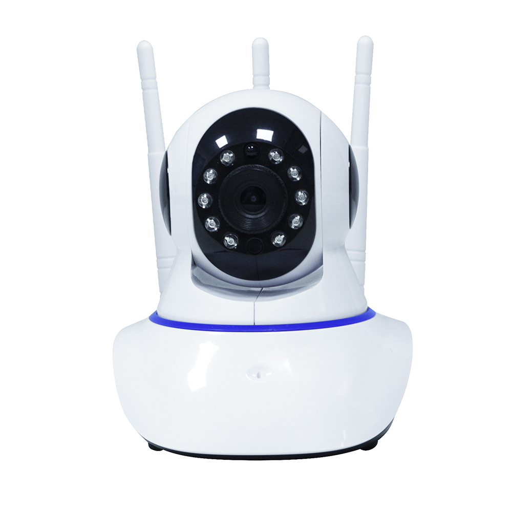 Популярная 2 Мп Wi-Fi камера с тремя антеннами 1080p, 2-стороннее Аудио и ночное видение, беспроводная камера безопасности с обнаружением движения