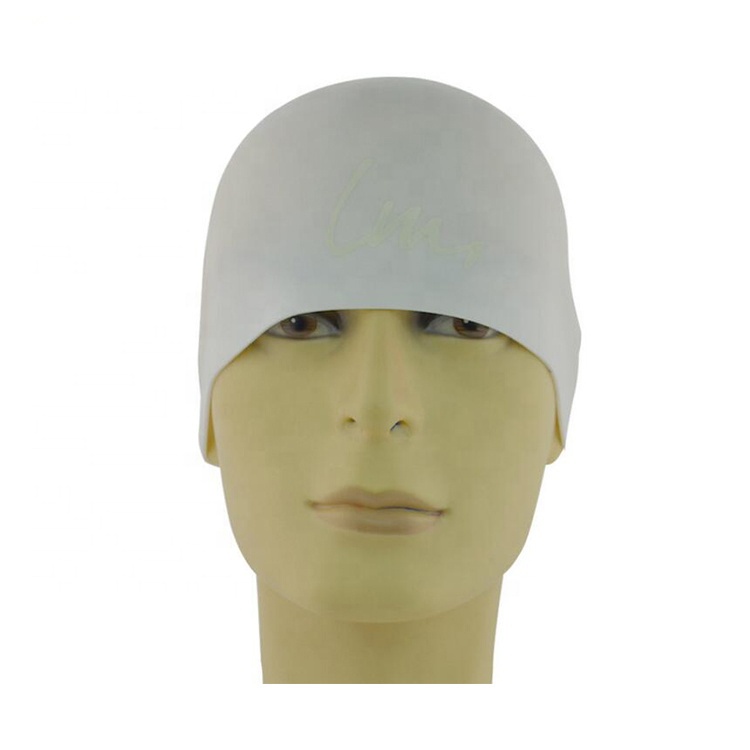 Custom Cute Hot Sale Printed Waterproof Silicone Swimming Caps
