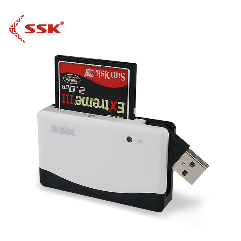2023 Новый SSK biwang USB2.0 мульти-в-одном кард-ридер 2nd generation SCRM057TF карты SD карту на складе