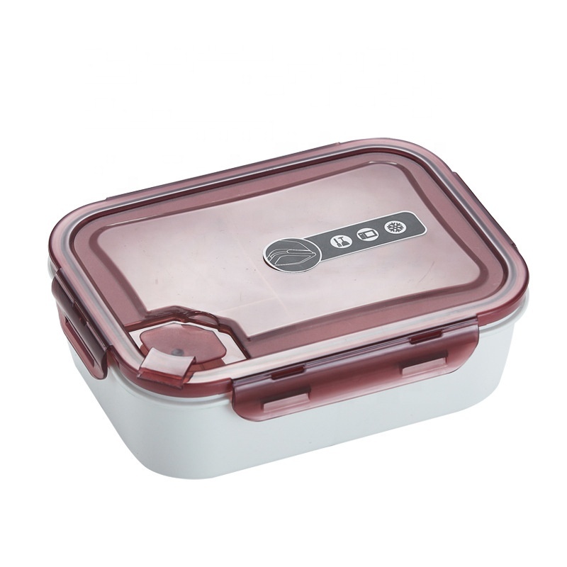 2024 New Meal Prep Bento Microwavable Plastic Crisper Stackable Lunch Box Set Food Container Storage Boxes With Lids