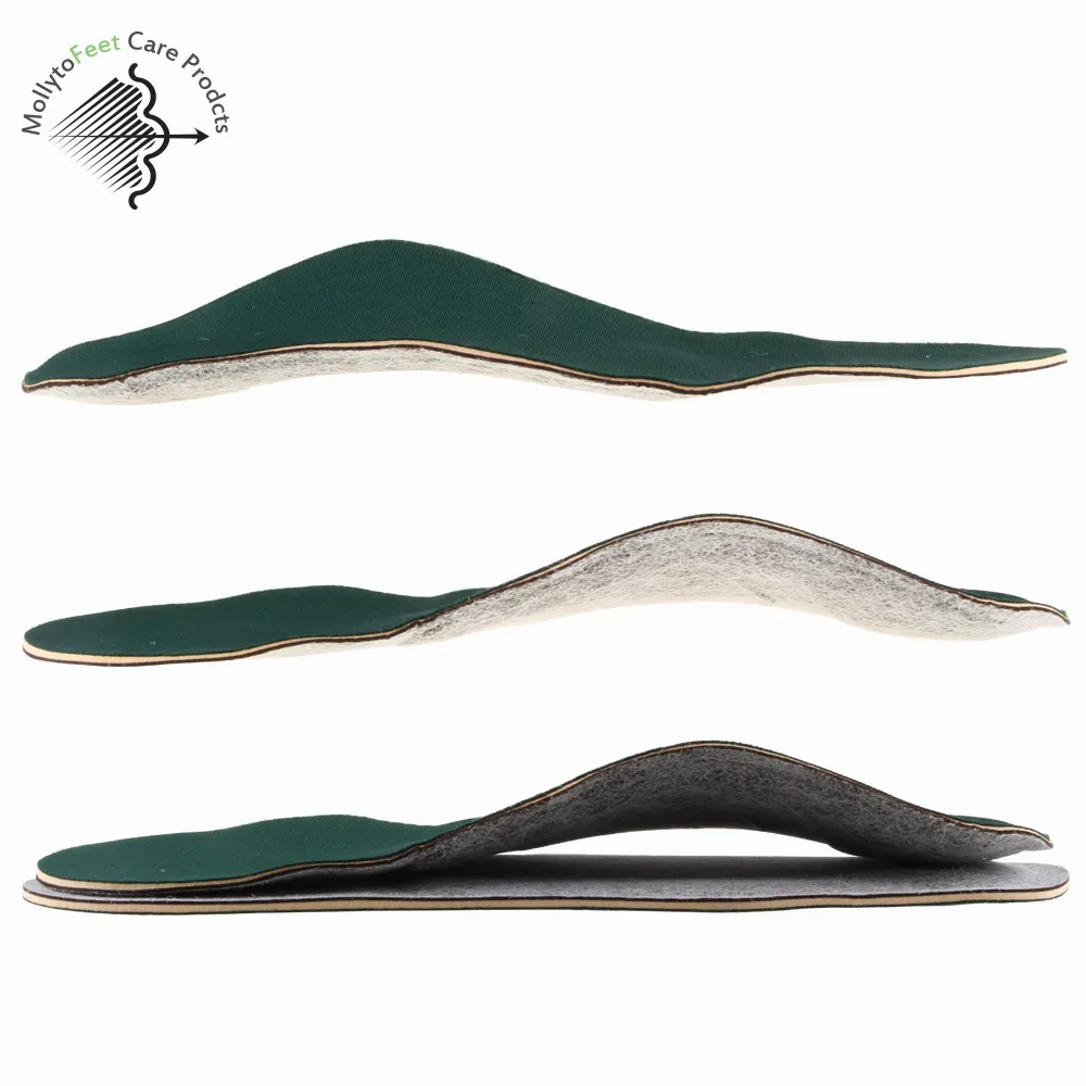 Thermoplastic Microwave Oven Heat Moldable Orthopedic Insoles Orthotics Arch Support Insoles