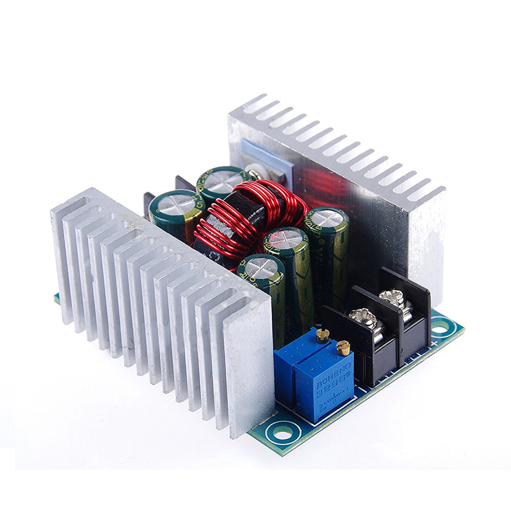 300W 20A DC-DC/DC понижающий преобразователь подпушка модуль постоянного тока Светодиодный драйвер питания понижающий модуль напряжения электролитический конденсатор с алюминиевой крышкой