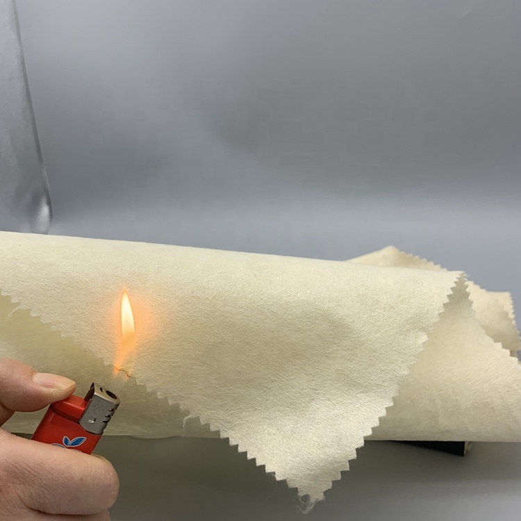 China textile spunlace kevlar fiber breathable aramide nonwoven fabric for clothing