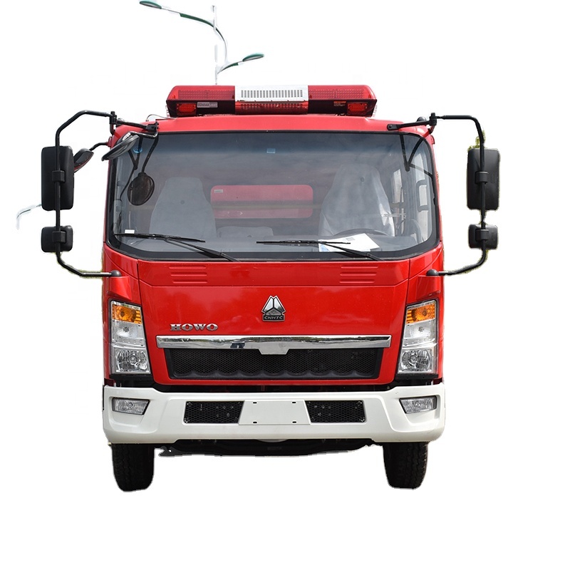 Sinotruk howo 4X2 1000 галлонов XDR водяная пена пожарная машина