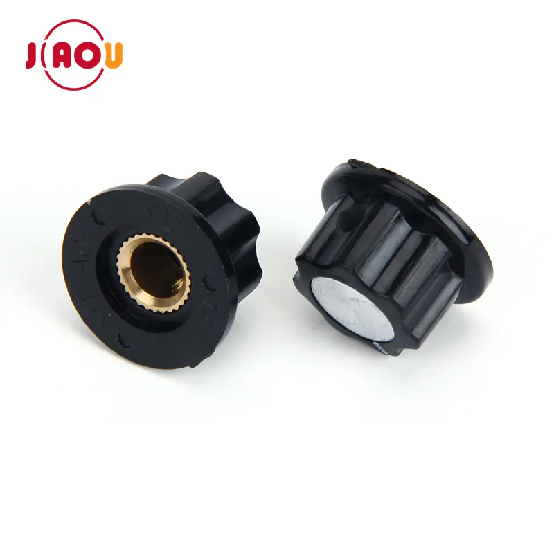 JIAOU  Hole 6mm MF-A01 Potentiometer Knob for WTH118/WX050 Rotary Switch Electronic