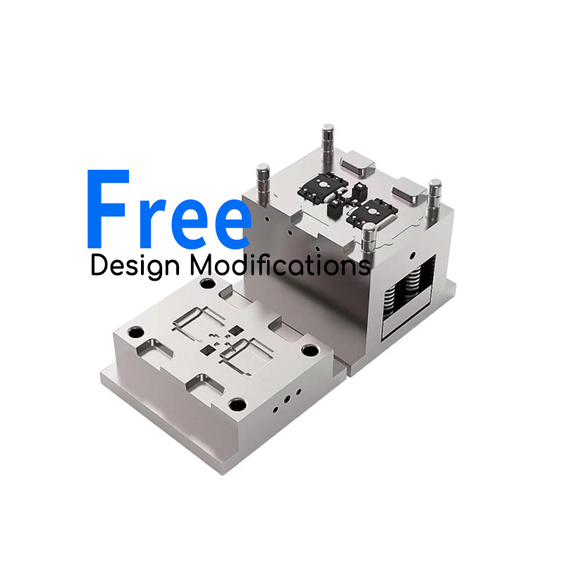 2 Precision Shot Plastic Injection Molding Tools Process for Bicycle Part