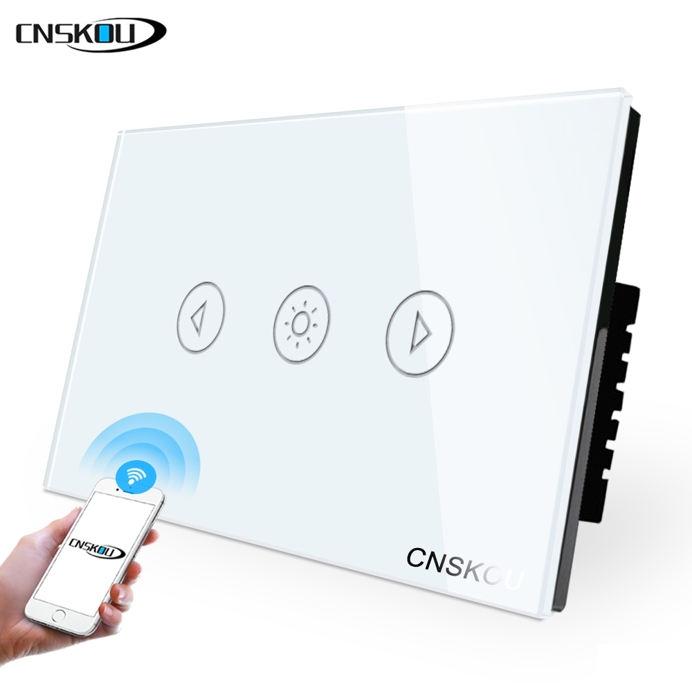 Умный настенный переключатель CNSKOU AU/US с Wi-Fi управлением