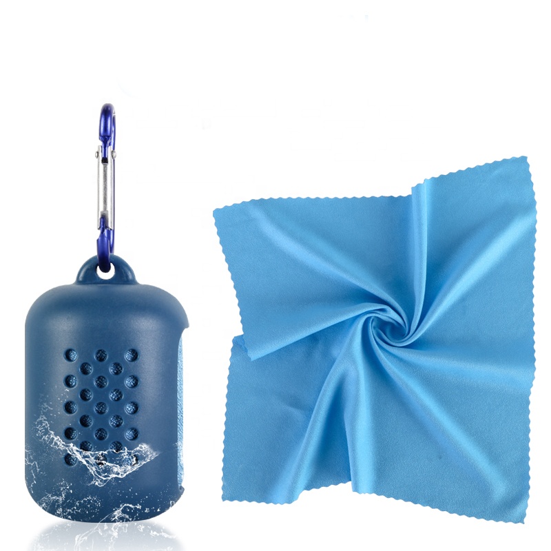 Folding quick dry travel kit for gift animal kitchen hand microfibre beach towel silicone microfiber towel reusable