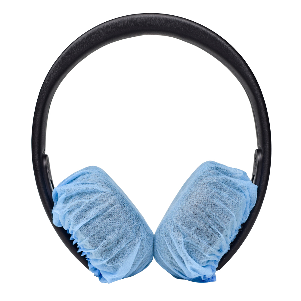 Disposable Headphones Earphone Covers Non Woven Earpads Earmuffs Cover Sanitary Headphone Headset