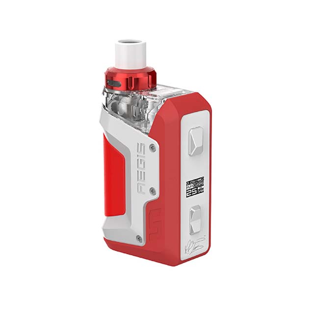 Оптовая продажа модов для электронных сигарет GeekVape Aegis Hero RTE Kit Красный и белый 1200 мАч