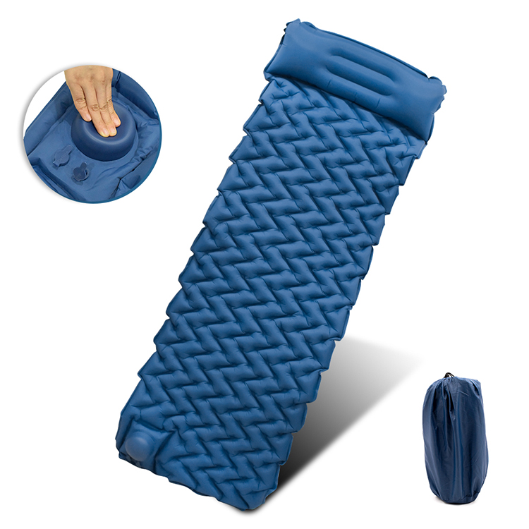 High Quality Outdoor Waterproof Ultralight Air Mattress Inflatable Camping Pad Sleeping Pad