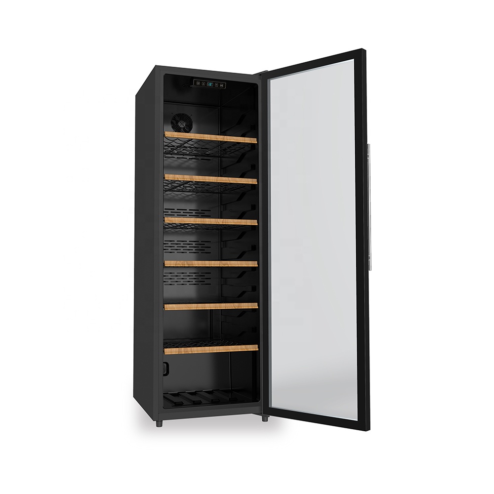 Manufactory Direct 151 Bottles Multi Air Flow Wine Cooler Stainless Steel