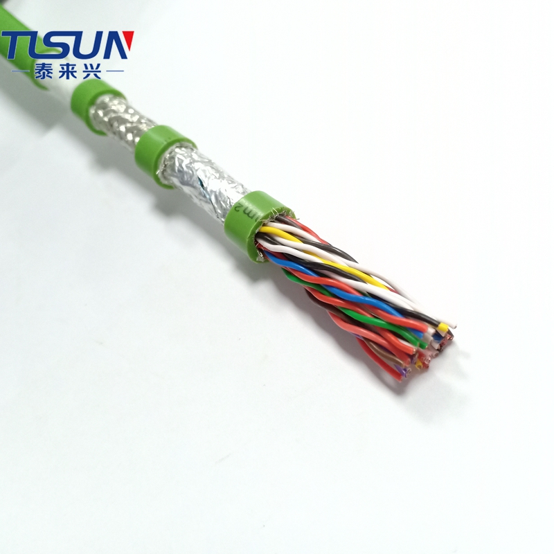CE сертифицированный PUR оболочка плетеный щит PUR-CY (ST) 16x2x0. 3mm2 для Servo кодер кабель управления