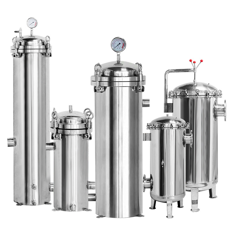 Multi Cartridge Filter Housing Security Precision Bag Filter Stainless Steel Precision Filter for Water Treatment