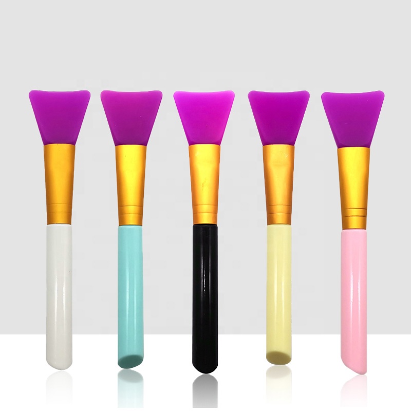 Cosmetic Makeup Tool DIY Facial Mask Applicator Soft Silicone Face Mask Brush