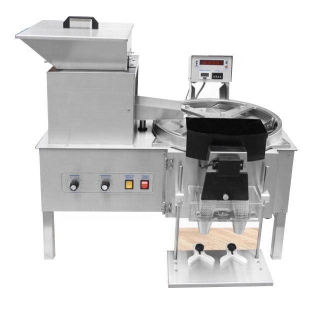 Semi automatic capsule electronic counting machine health care products factory tablet filling machinery