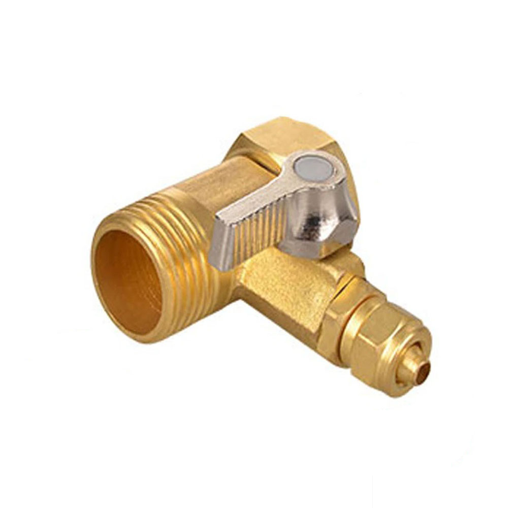 Quick Connect Fitting 1/4"1/2"1/2"Three-way Brass Ball Valve