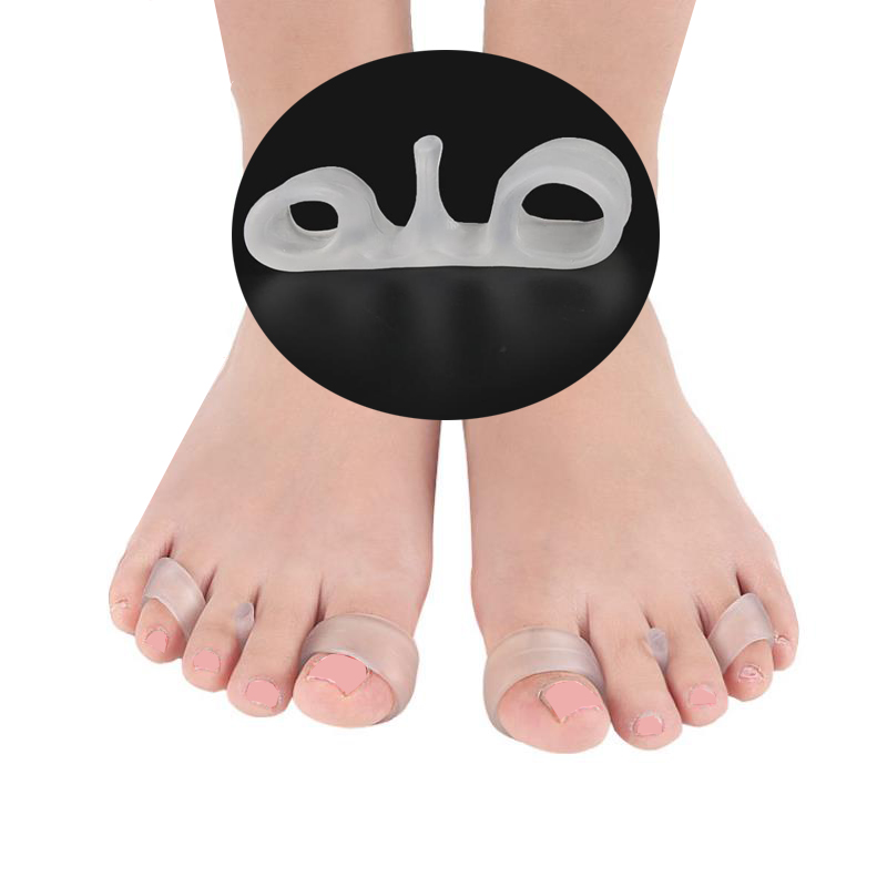 Best Selling Silicone Gel Toe Stretcher Separator Foot Care Protector Toe Separator toe splint