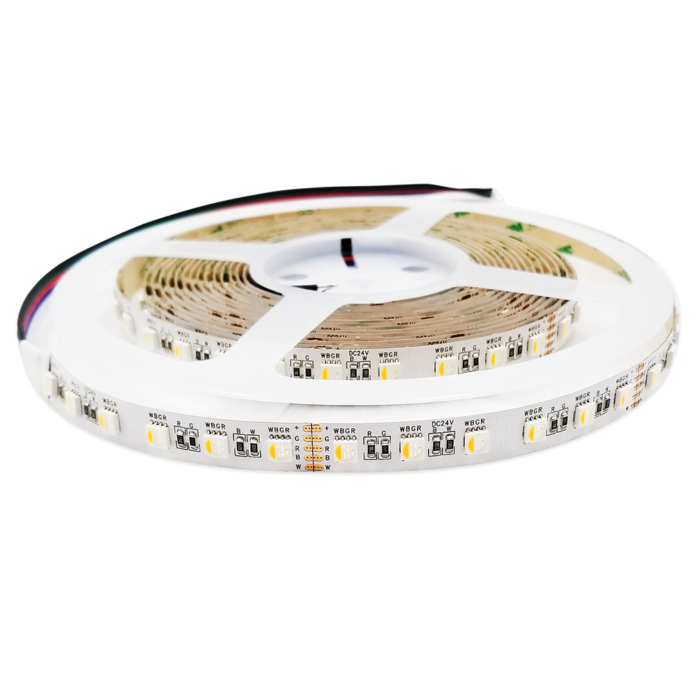 По индивидуальному заказу цветная (RGB/RGBW/RGBWW Крытый DMX можно резать 24V smd 5050 СИД полосные осветители для 72D