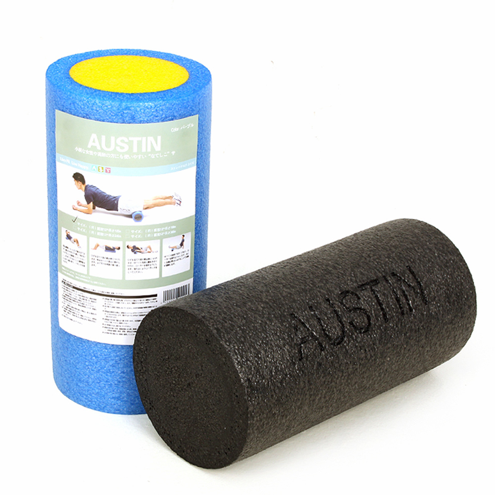 Logo customized available light weight PE foam roller in gymnastics pilates