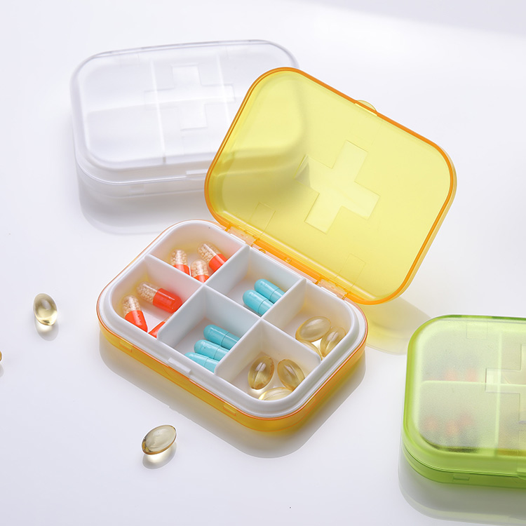 New Design ABS Material Household Convenient Travel Pill Organizer Storage Cases