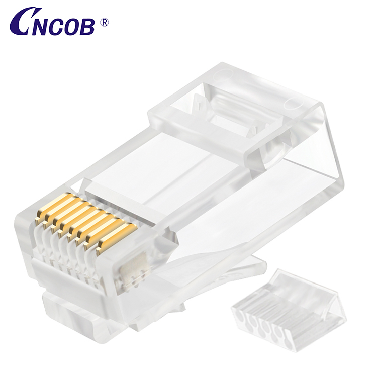 Высококачественный Штекерный разъем rj45 cat6, разъем rj45 8p8c, модульный разъем cat6