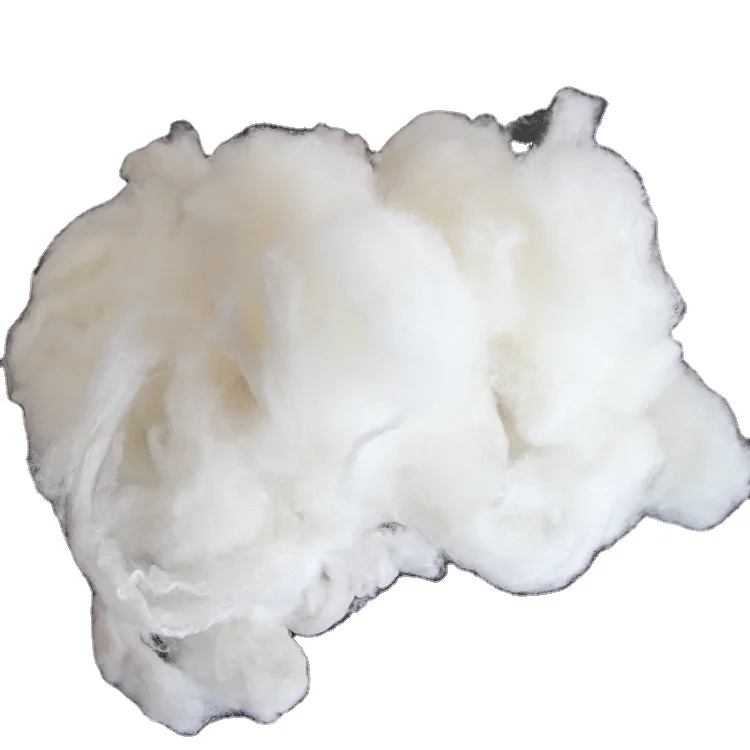 Pure fine 100% cashmere fiber  Alxa League  goat fiber High Quality 30-34mm 16.0-16.5mic