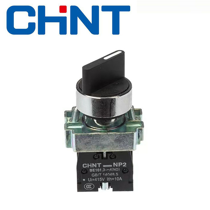 CHINT CHNT NP2-BD21 вращения самоблокирующийся нормально разомкнутый контакт из 2-х позиционный переключатель нет