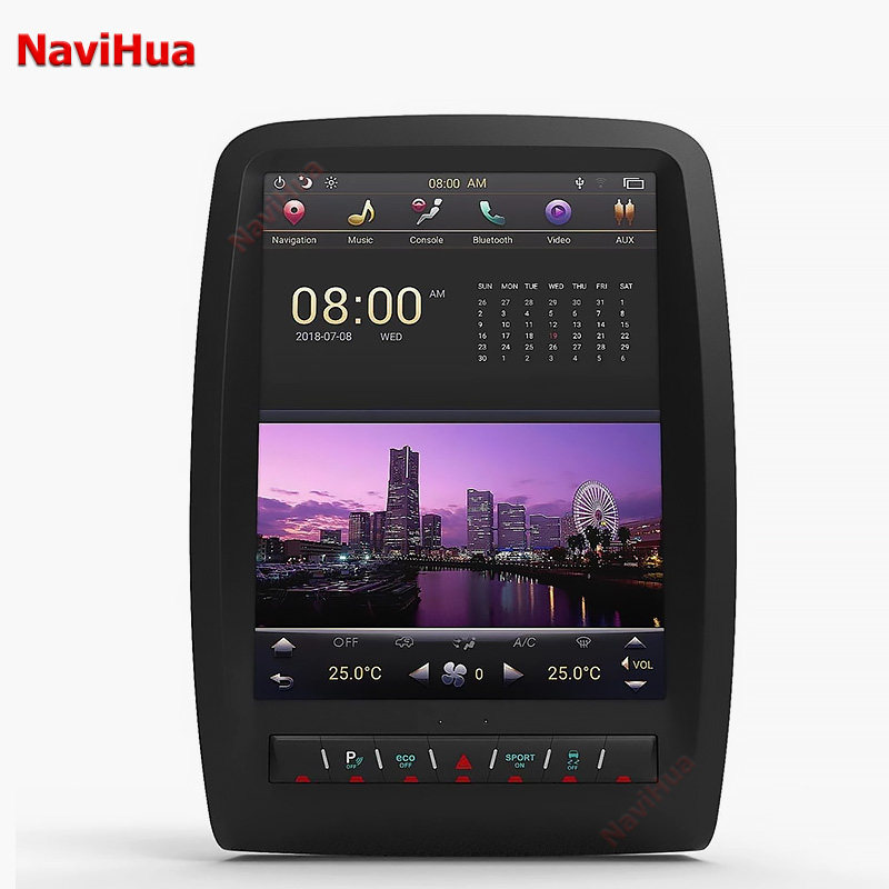NaviHua PX6 Tesla экран Android 8,1 4G Автомобильный GPS навигатор для Dodge Durango автомобильный DVD плеер Android автомобильный стерео радио