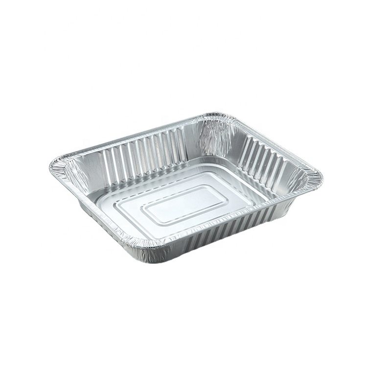 Restaurant Foil Container Pans Aluminum Packaging Eco Friendly Foil Container