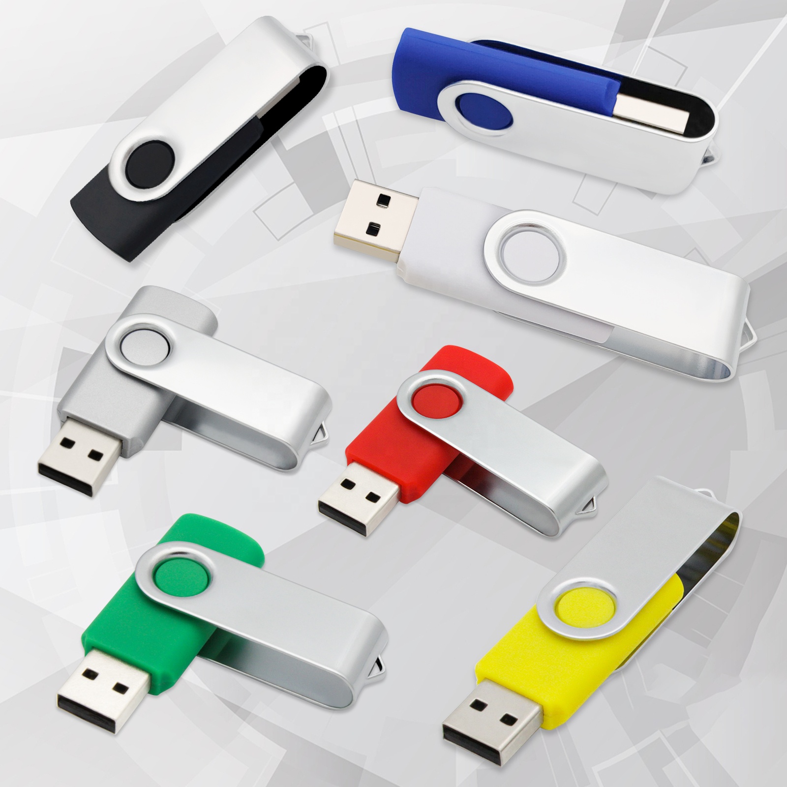 USB-флеш-накопитель объемом 128 Мб, 256 Мб, 512 МБ, 1 ГБ, 2 ГБ, 4 ГБ, 8 ГБ, 16 ГБ, 32 ГБ, 64 ГБ