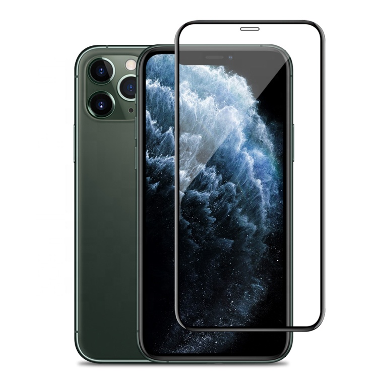 9D стекло защитное Закаленное стекло-экран протектор для iPhone 11 Pro Защитное стекло для телефона