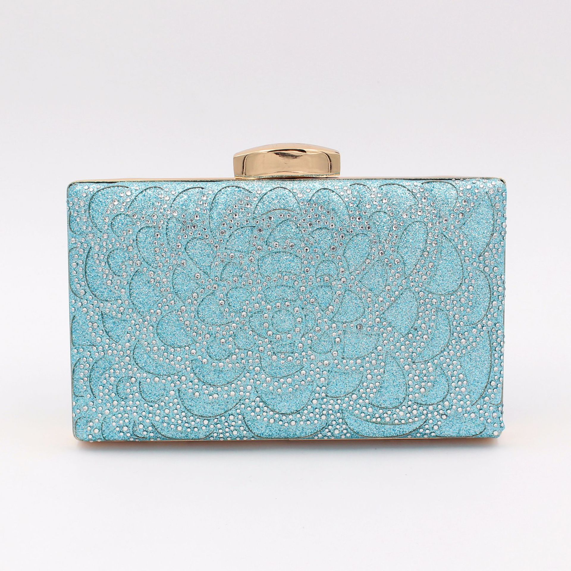 In Stock Metal Decoration Ladies Little Party Evening Bags Wedding Clutch Evening Bags