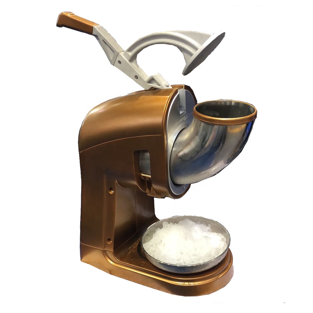 Home kitchen 300w custom color electric double blades cone ice crusher blender