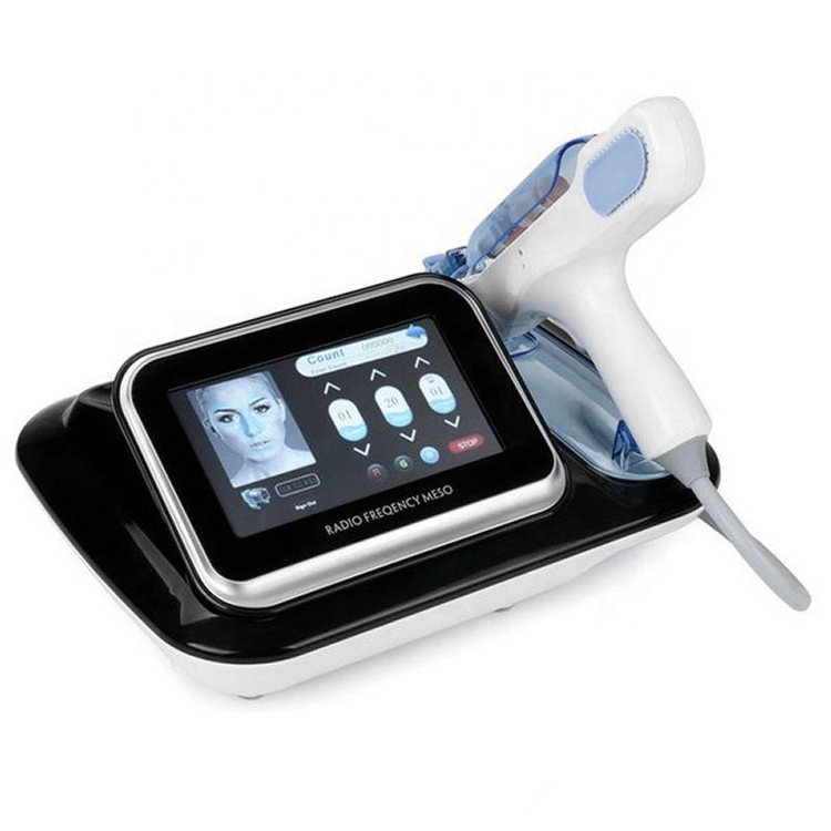 Профессиональный Nano Microneedle RF Meso Gun Nano Needle Free Mesotherapy пистолет для увлажнения кожи EMS Vital Injector