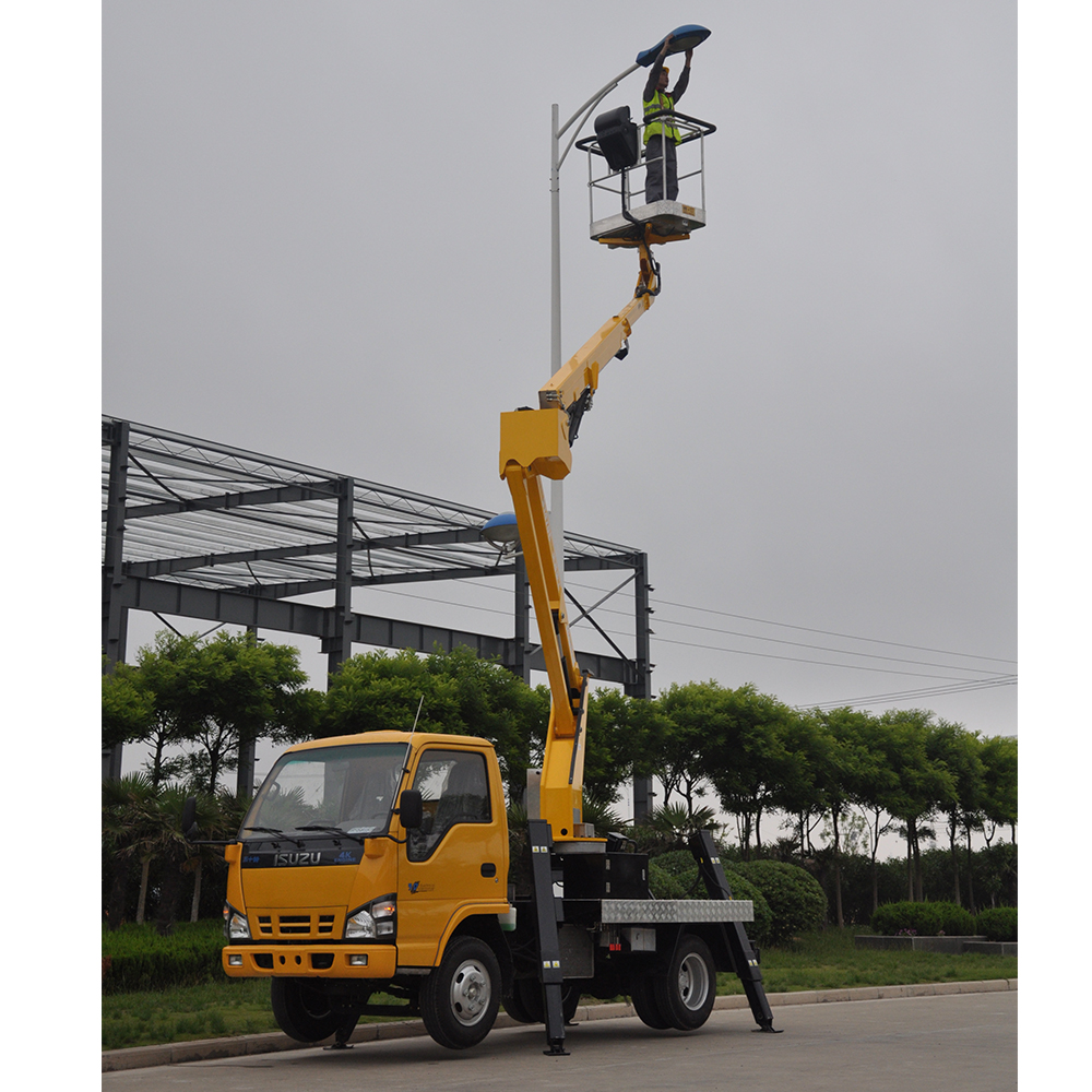 S-147C 14.35m Bucket Truck Mounted Aerial Working Platform 200kg