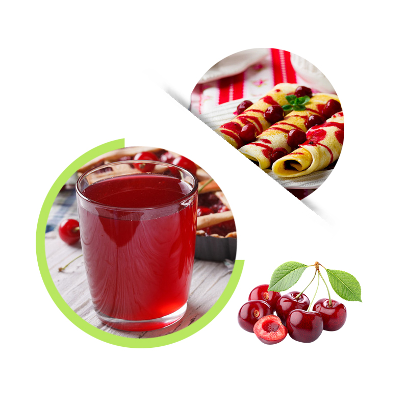 High Purity Natural Cherry Concentrate Juice 25kg/bag Free Sample