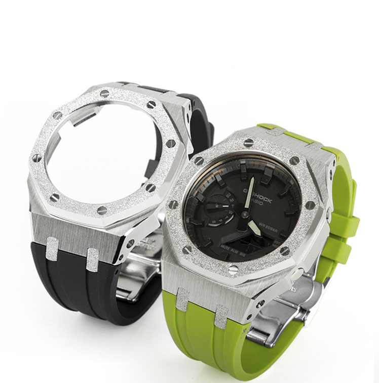 Металлический ремешок для часов GA2100, сменный Браслет, совместим с g shock GA2100