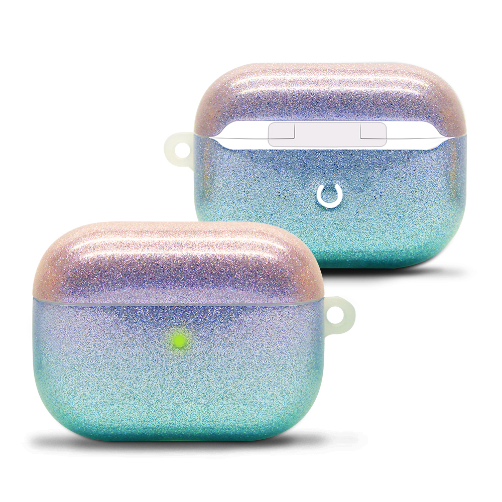 Funcase New Design Crystal Wireless Earphone Holder antishock hard case Earbuds protective Cover for Apple AirPods Pro Case