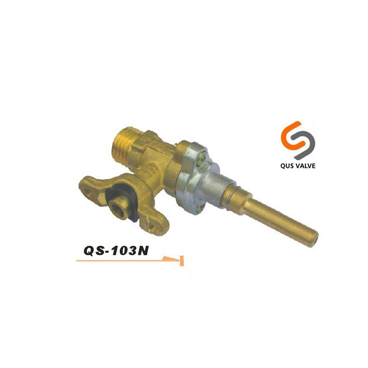 Латунный контрольный клапан для газовой плиты QUS 103N LPG NG, цена CE