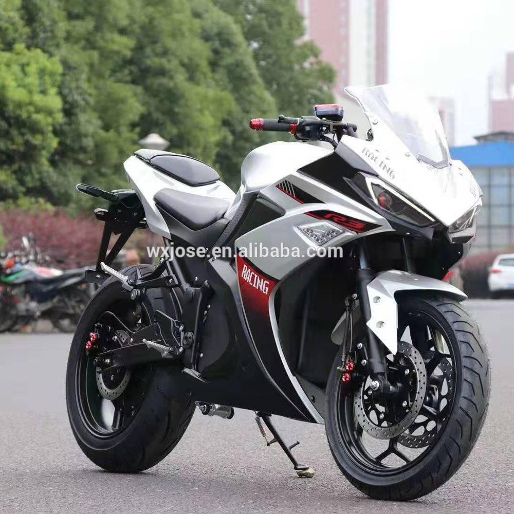 Мотоциклы 250cc 400cc высокоскоростной взрослый Электрический мотоцикл 120 км дальность супер соко