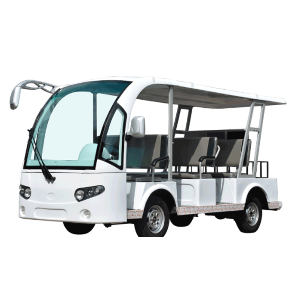 Electric Sightseeing Car/ Tourist Battery Operated electric car truck mini shuttle tourist bus