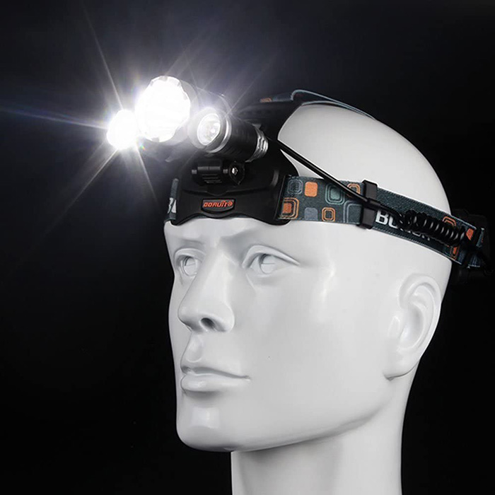 High Power Headlight Outdoor Camp Hunting Rechargeable Head Lamp Led Headlamp