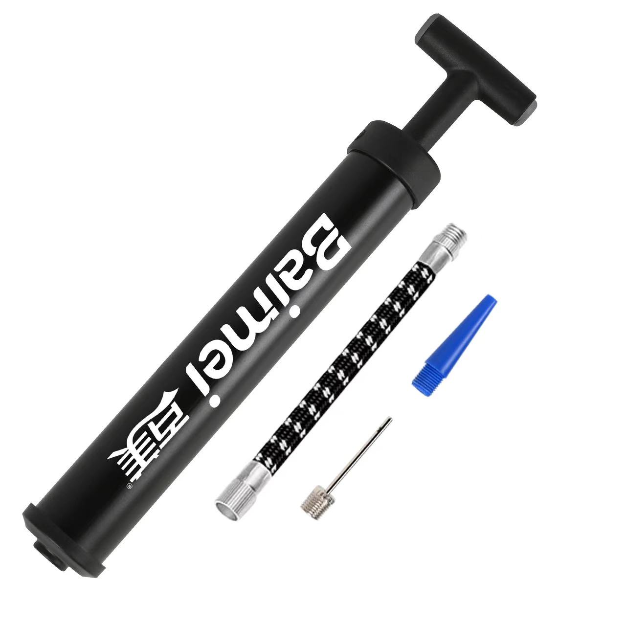 Soccer Ball Hand Held Air Pump Inflator With Needle