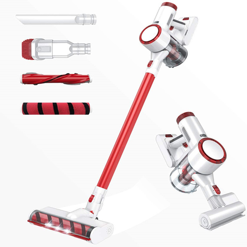 Factory Direct 200W Brushless Motor rechargeable Home Hand Stick Cordless Vacum Cleaner